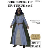 Paper Miniatures: Sorcerers of Ur-Turuk Set I